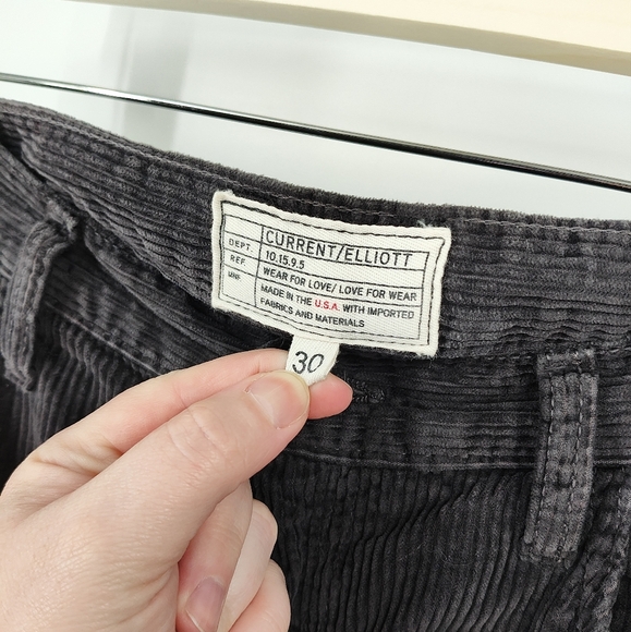 Current/Elliott | corduroy pants - Picture 4 of 5